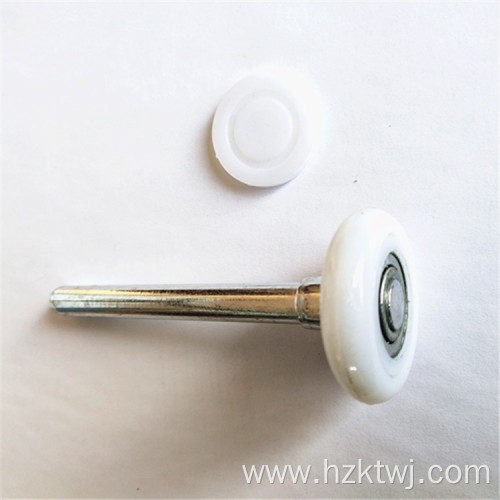 2*4 Garage door cover plastic white nylon roller